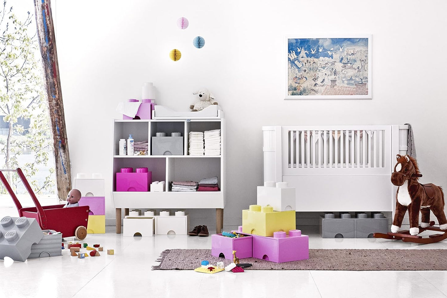 Storage Brick Drawer, Legion/Light Purple