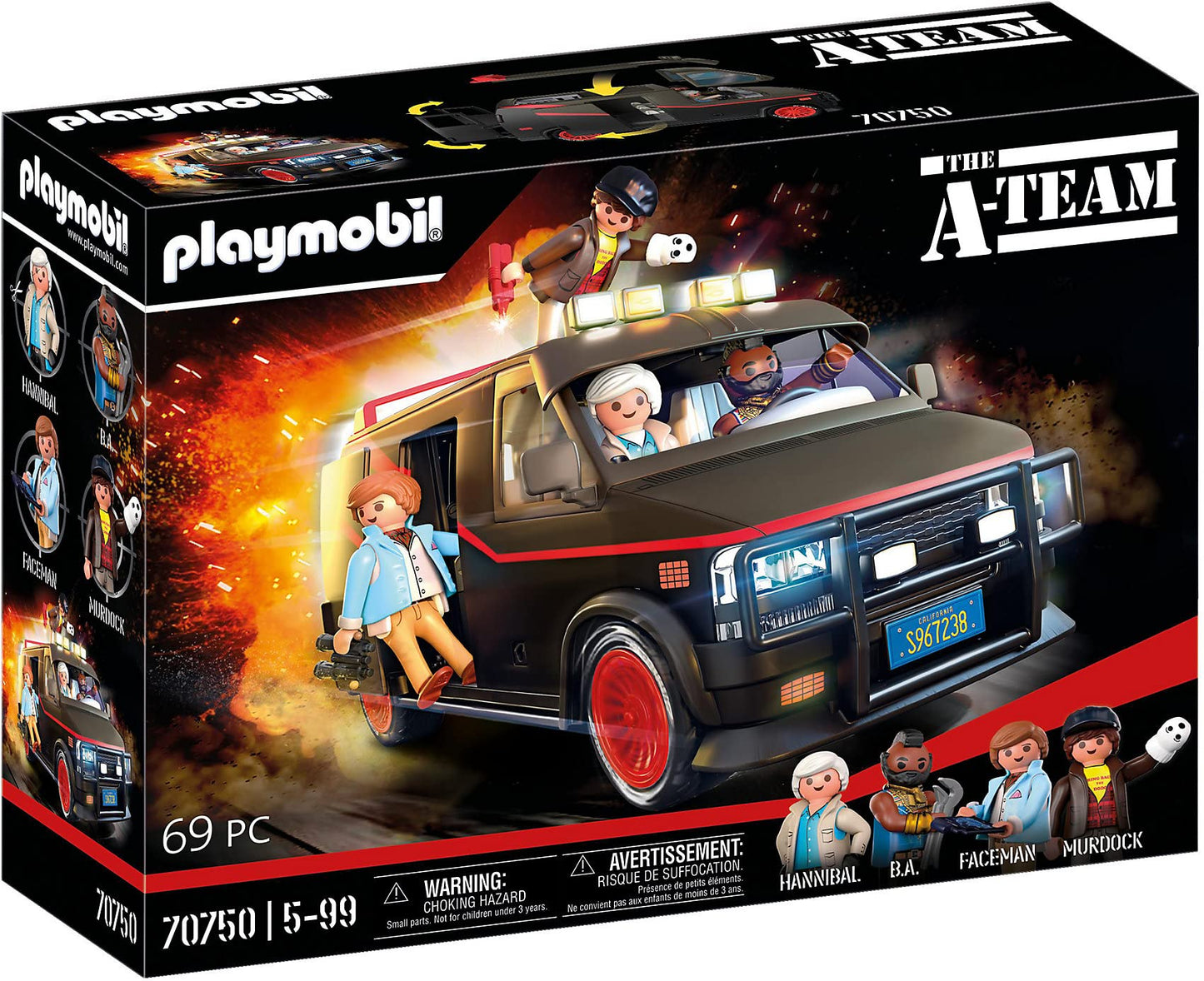 70750 The A-Team Van, Konstruktionsspielzeug