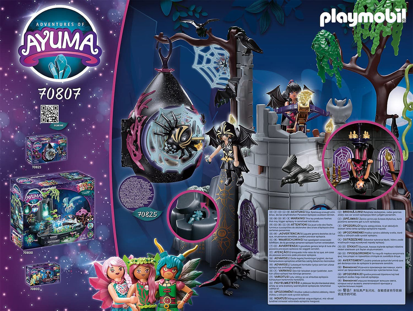 70807 Ayuma Bat Fairies Ruine, Konstruktionsspielzeug