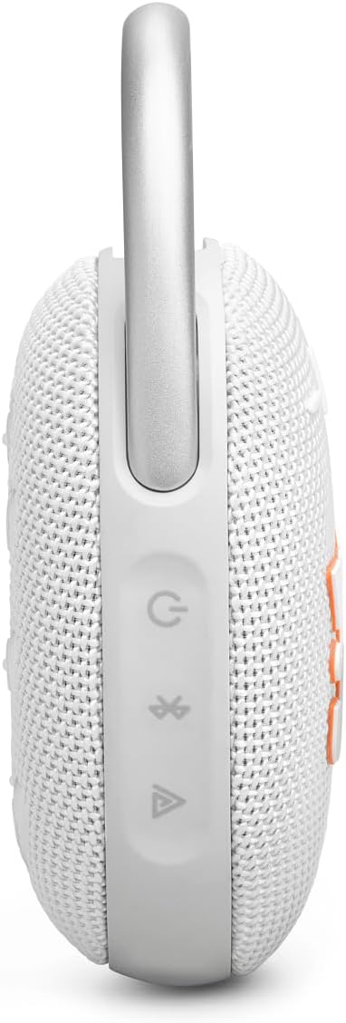 Tragbarer Bluetooth-Lautsprecher Clip 5, White