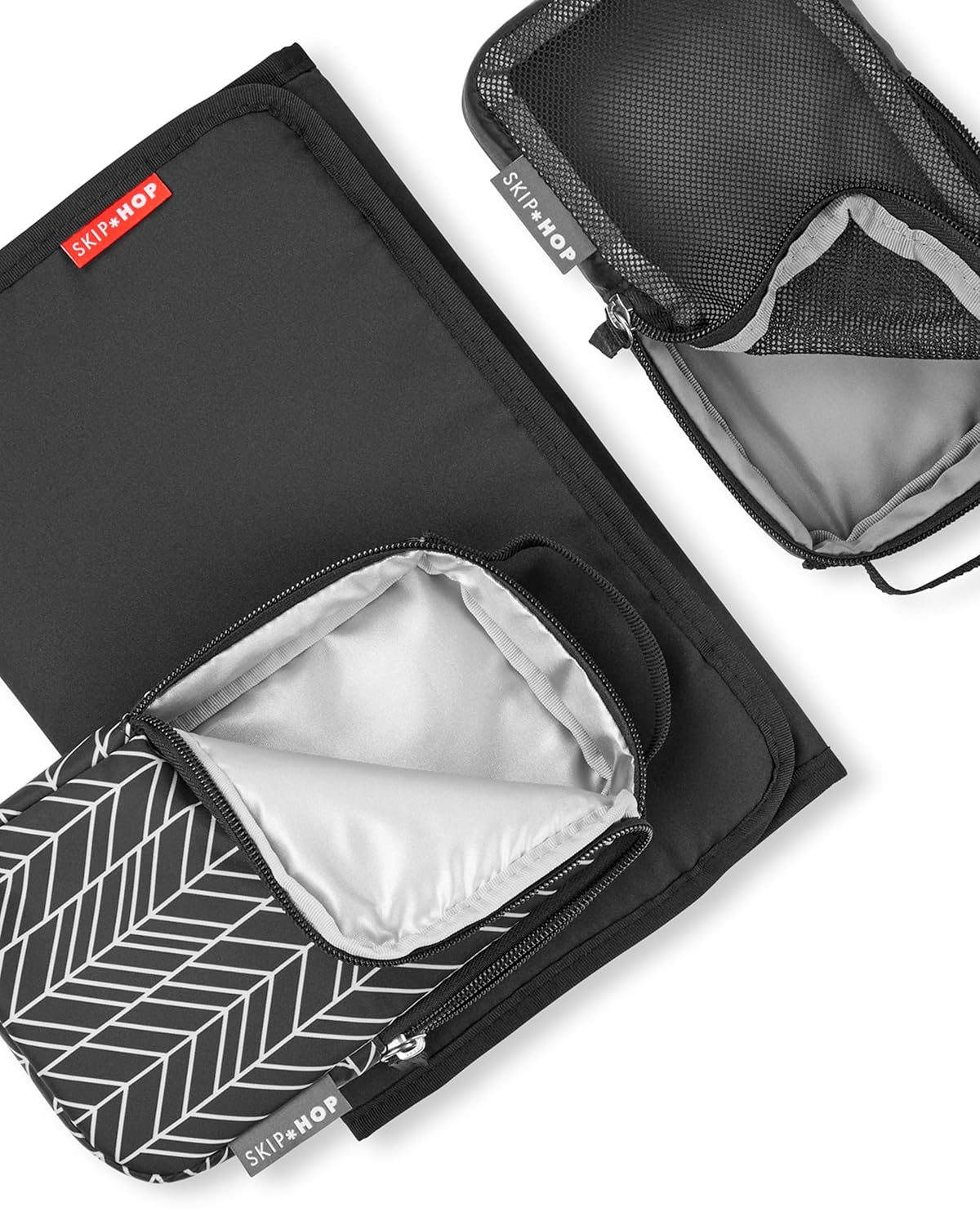 Forma Wickelrucksack mit Wickelunterlage, Schwarz