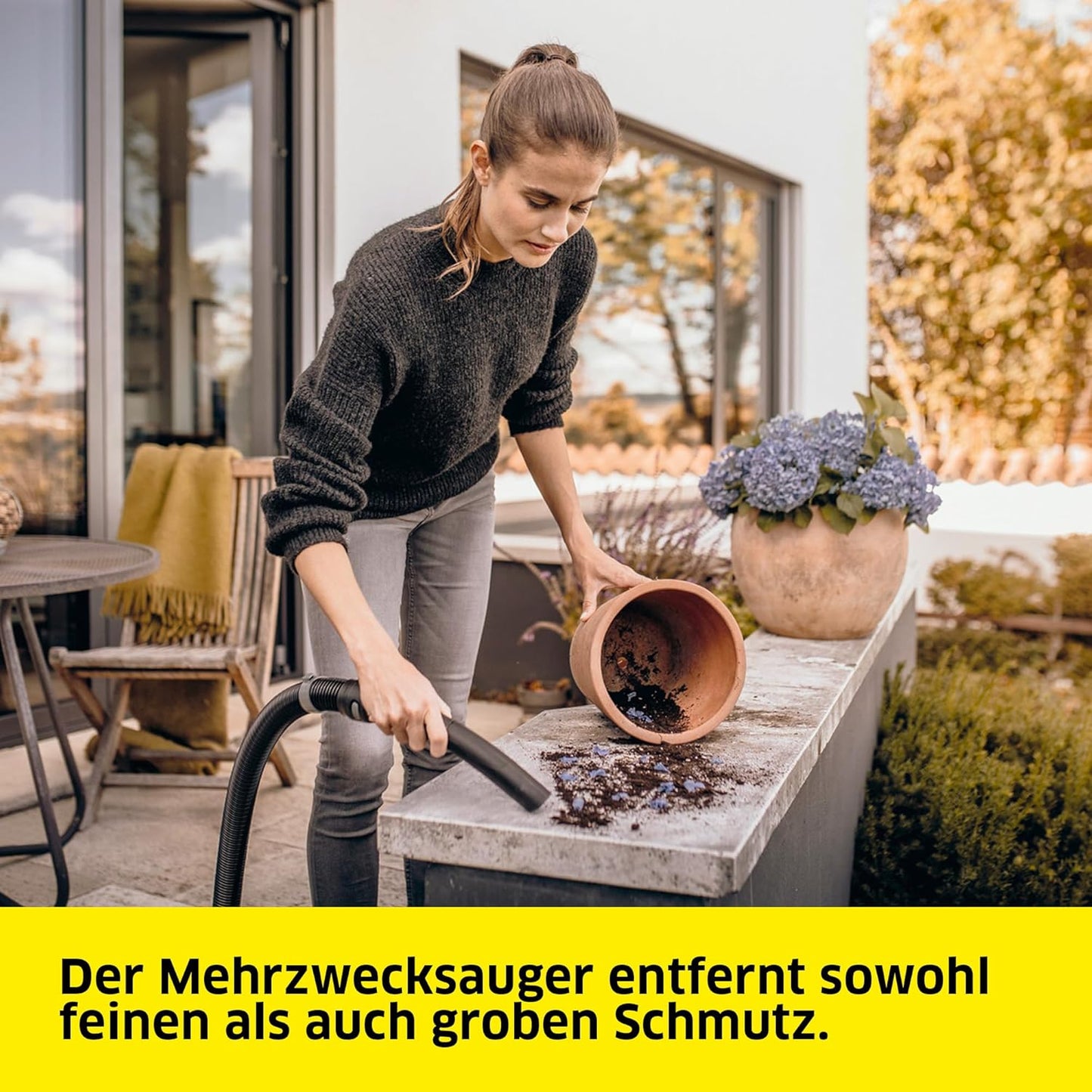 Nass-Trockensauger WD 3 mit Blasfunktion