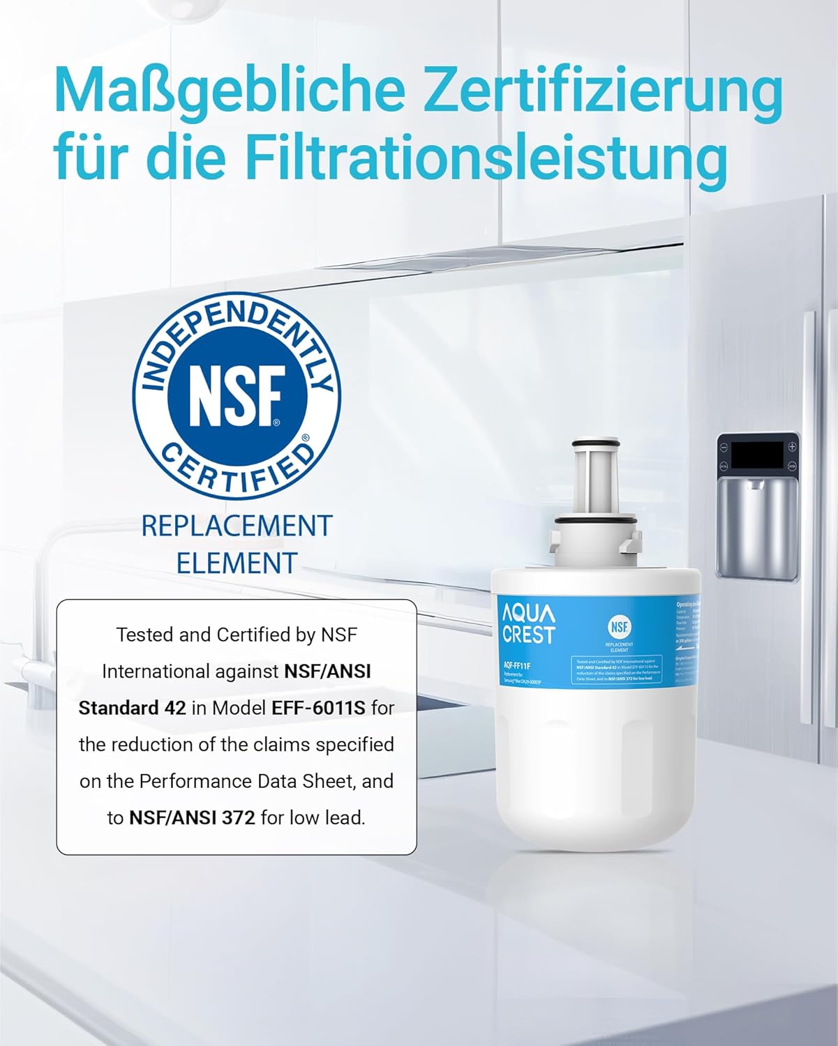 Kühlschrank Wasserfilter DA29-00003F, 2 Stück (1er Pack)