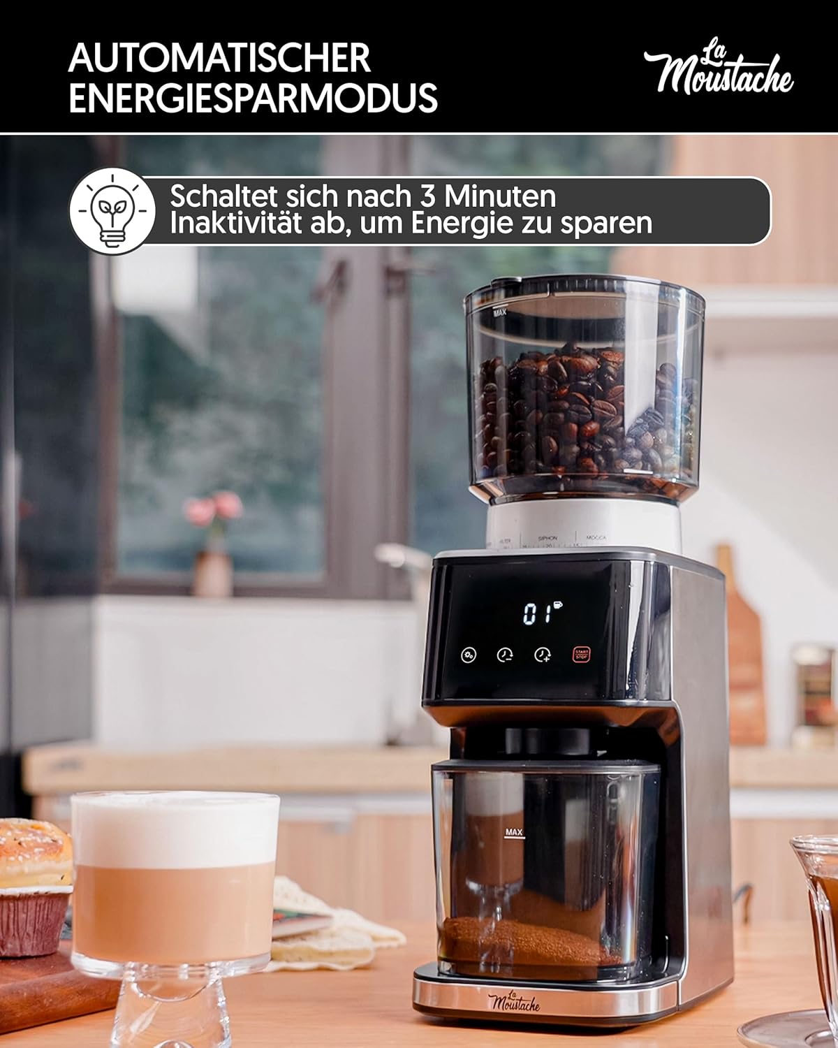 Kaffeemühle GrindMaster BD-CG018, BD-CG018