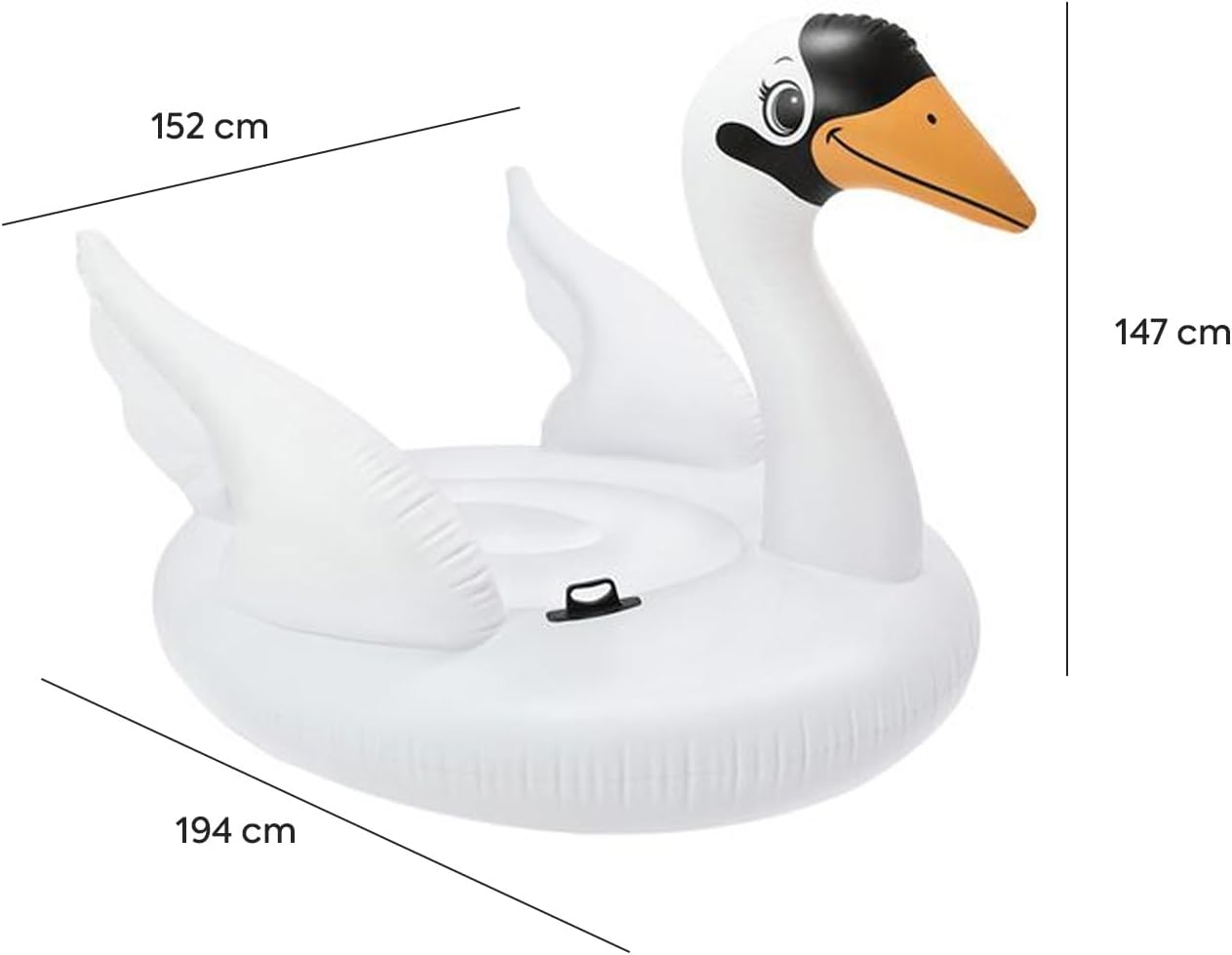 Aufblasbares Spielzeug Schwan, L