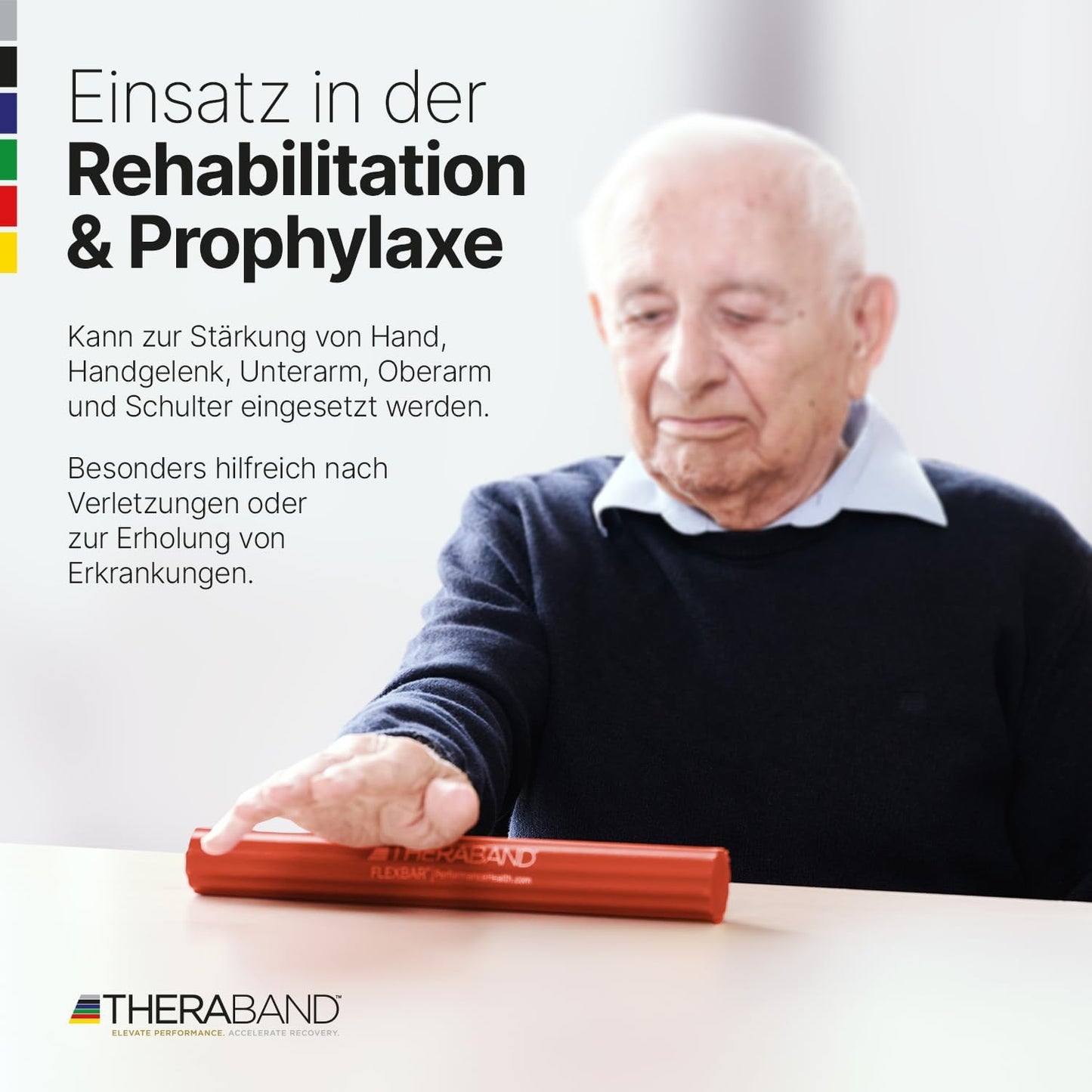 FlexBar Handmuskeltrainer, Rot