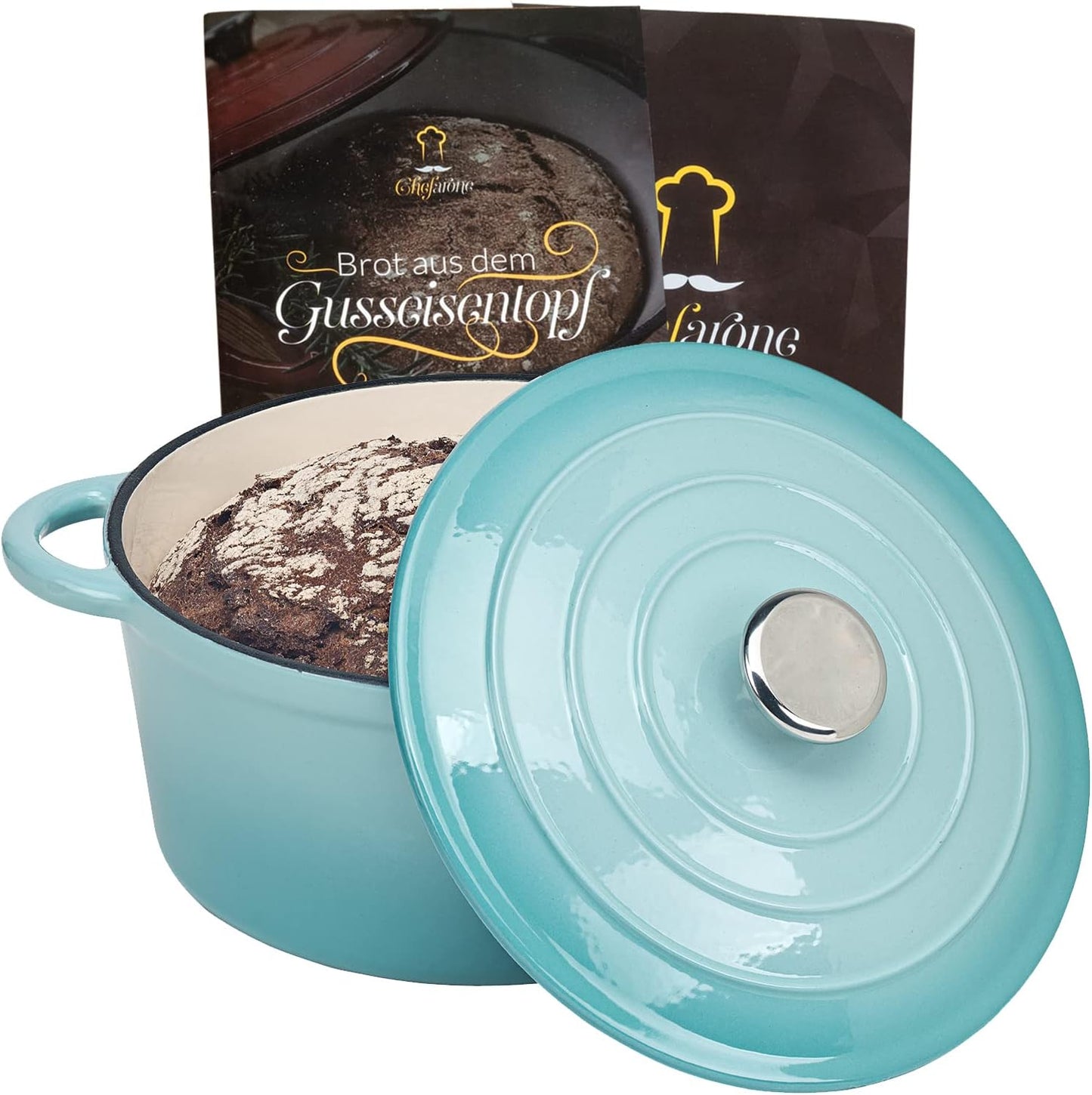 Schmortopf, 3,5 L / Blau
