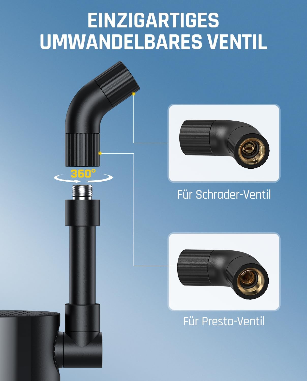 Akku Fahrradpumpe X9