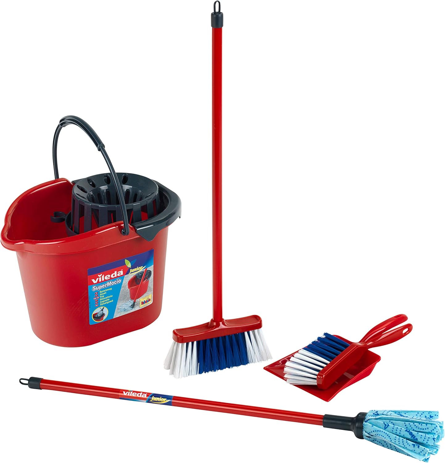 Kinder-Putzset mit Spiel-Staubsauger, Vileda Besenwagen