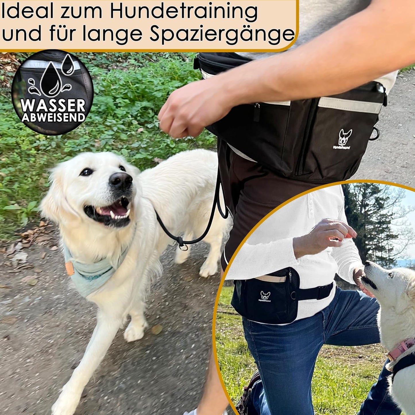 Leckerlitasche XXL mit Bauchgurt