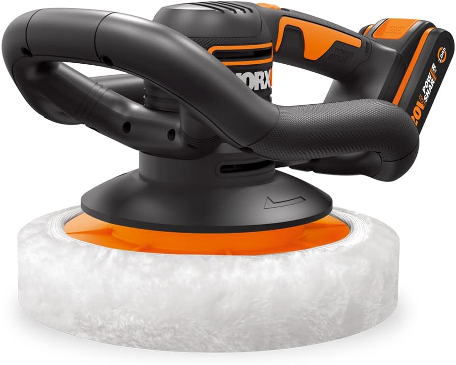 Akku Polierer WX856, Mit 1 Akku und Ladegerät