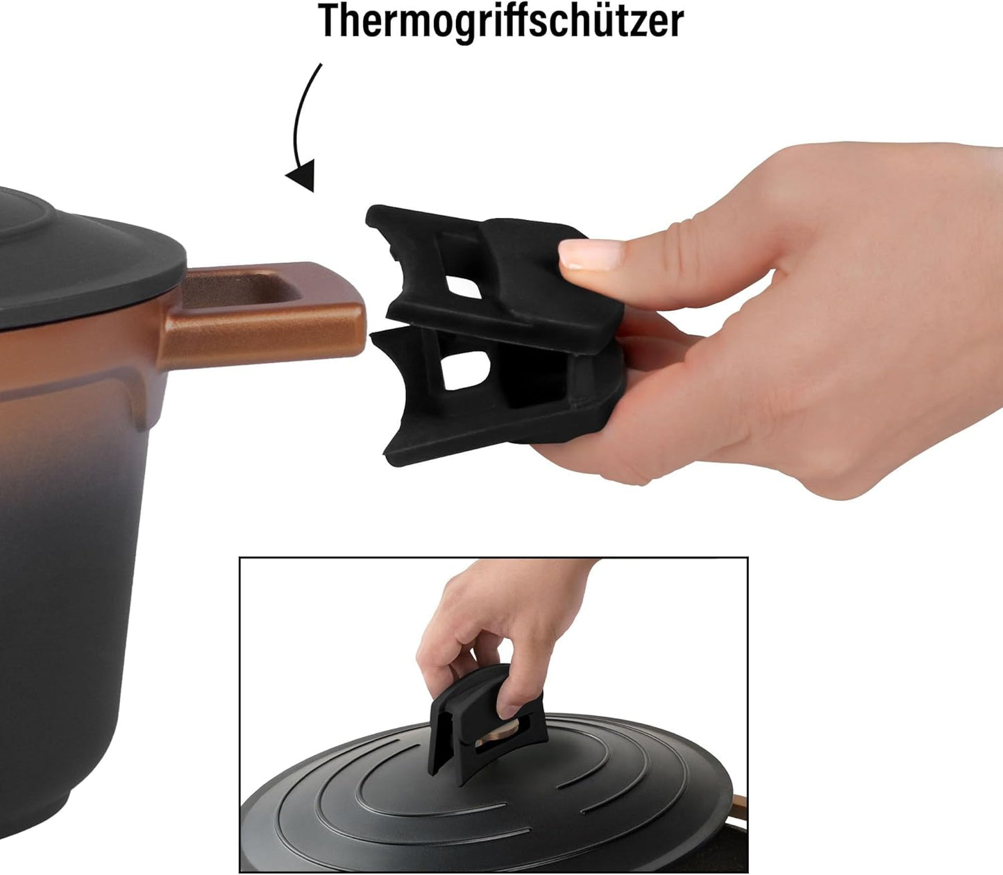Cocotte Gourmet Bräter, 32 cm schwarz