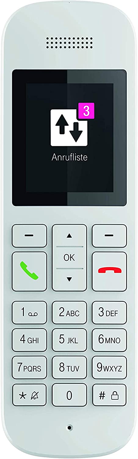 Sinus 12, analoges Telefon, weiss Single