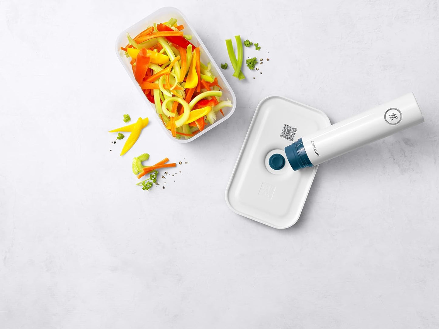 Vakuumbox für Lebensmittel, Vakuumbox M Kunststoff Vakuumbox M