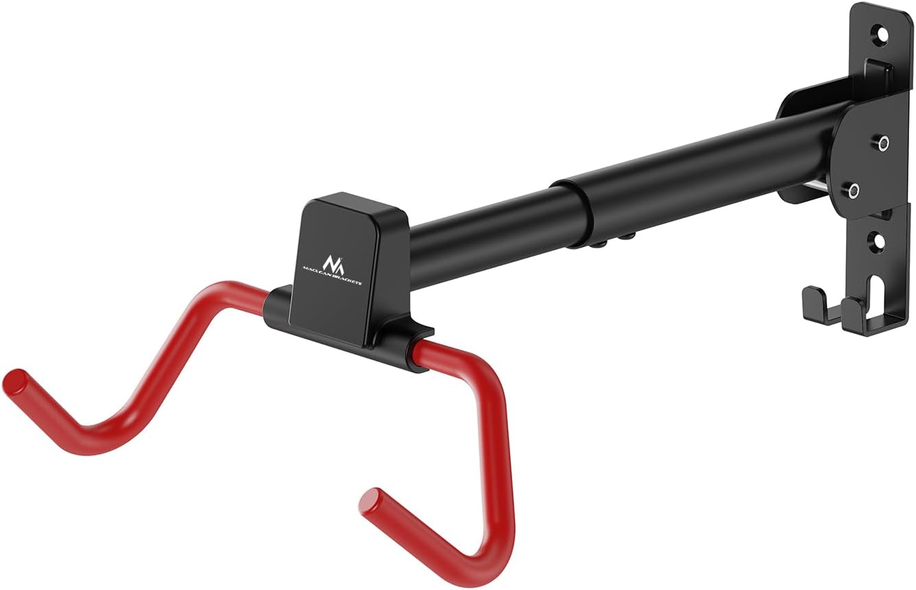 Verstellbare Wand-Velohalterung, 4 Stück, 4 Stück