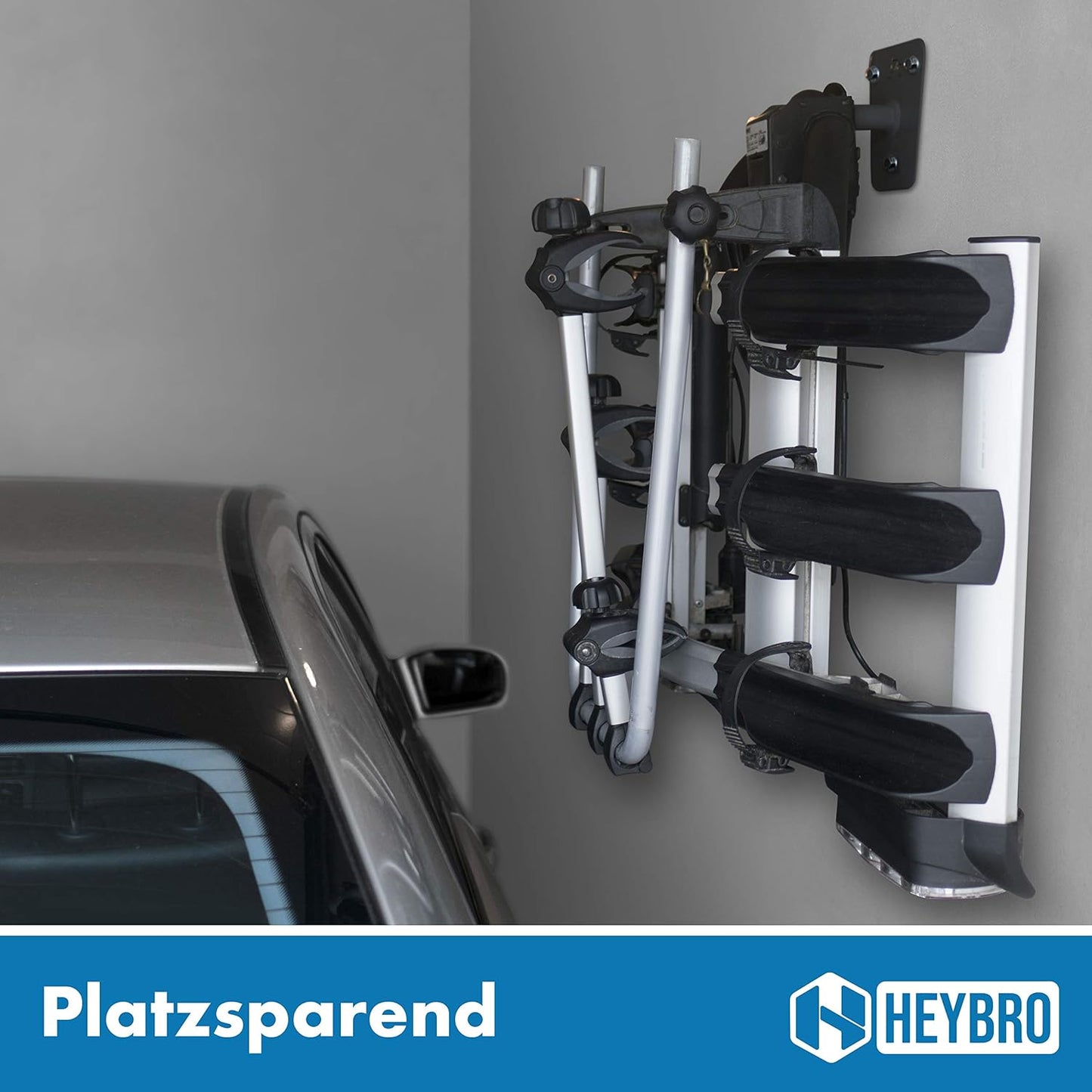 Universal Wandhalterung für Fahrradträger, Anthrazit