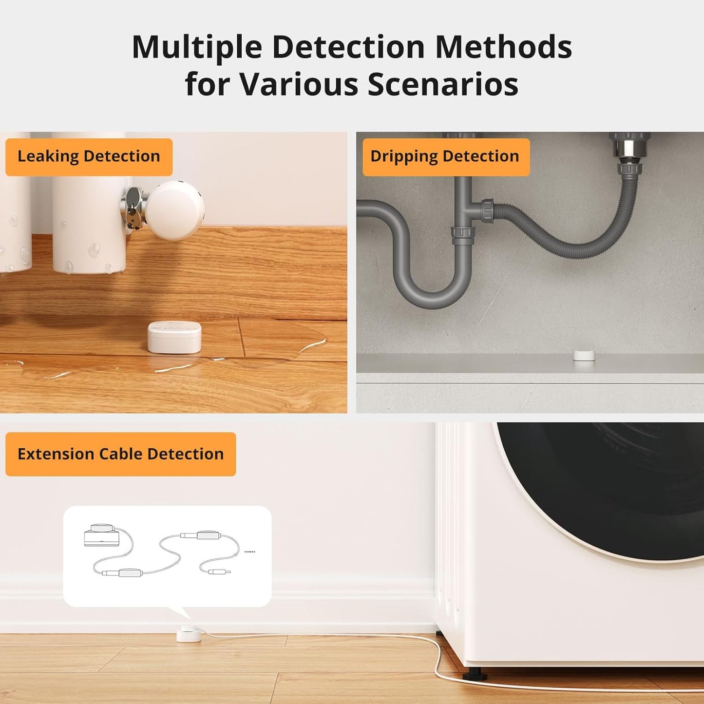 Zigbee Wassersensor für Smart Home