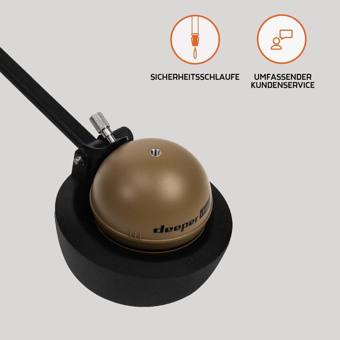 Sonar Halterung für RC Boote
