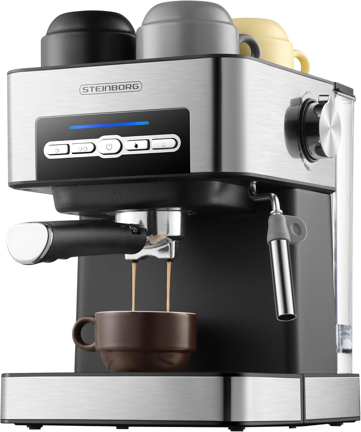 Espressomaschine mit Siebträger