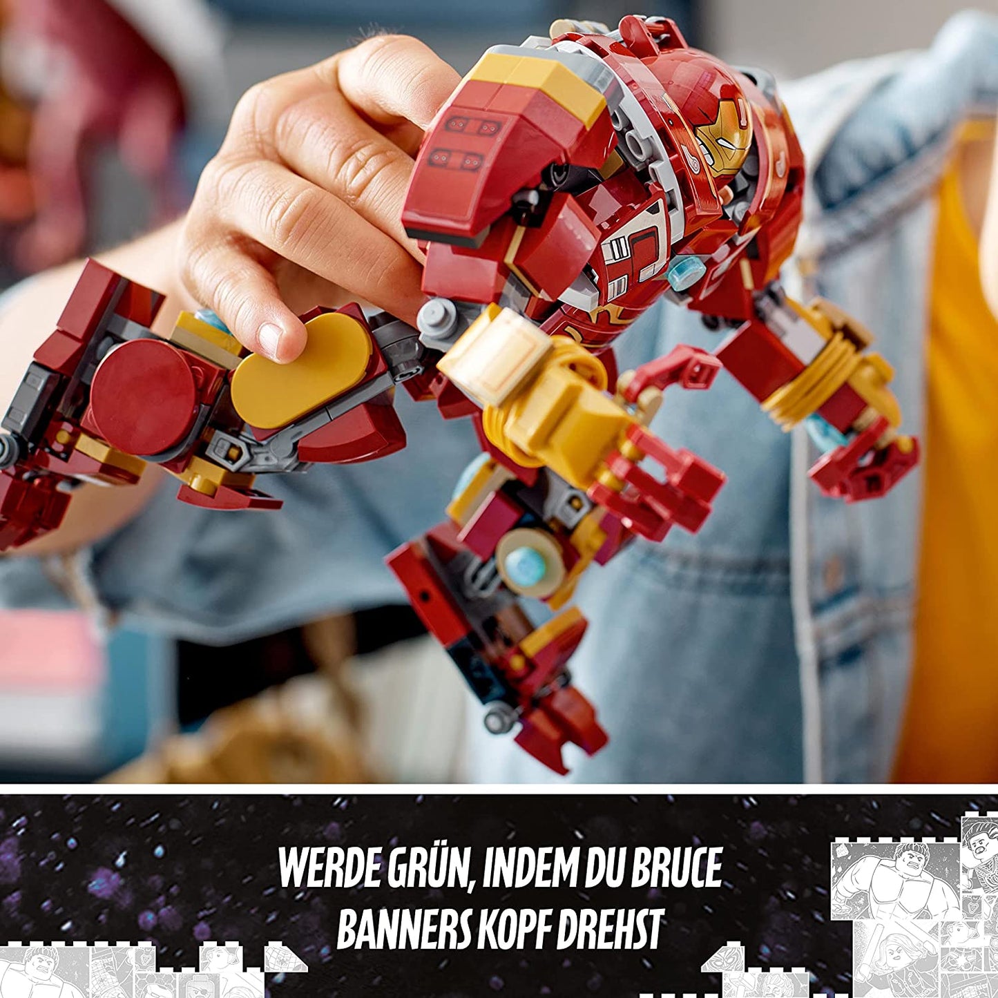 76247 Marvel Hulkbuster: Der Kampf von Wakanda, Konstruktionsspielzeug, Single
