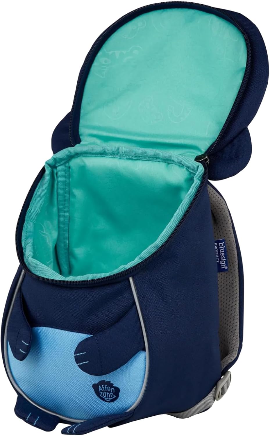 Kleiner Freund Kindergartenrucksack, Einheitsgrösse Bär - Blau