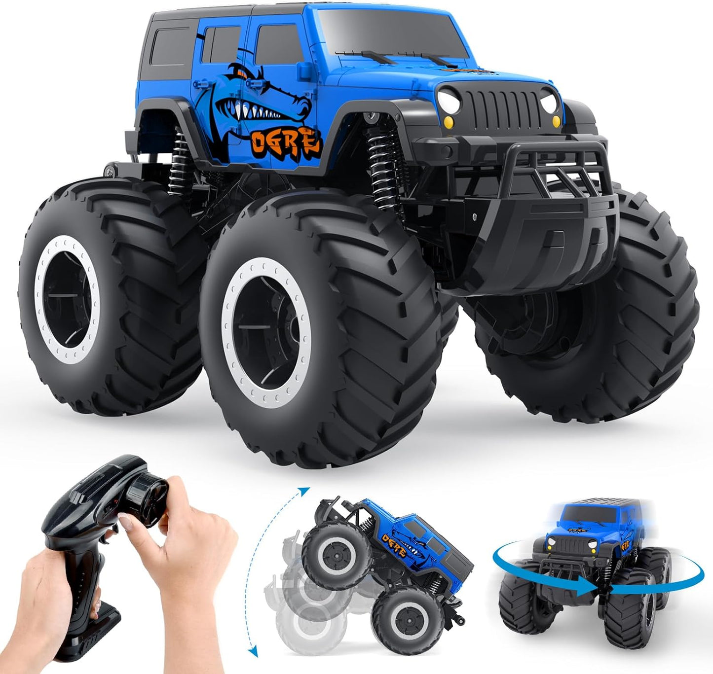 Ferngesteuertes 4WD Offroad-Auto (Wasserdicht), Haie