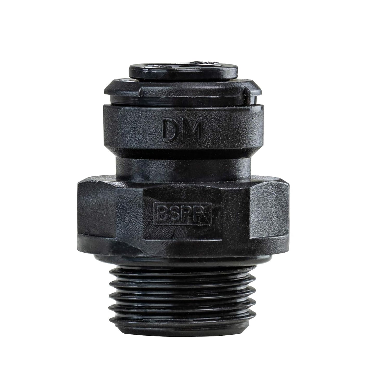 Absperrventil Adapter T-Stück für Wasserfilter & Kühlschränke, 3/8 AG x 5/16 x 3/8 ÜM