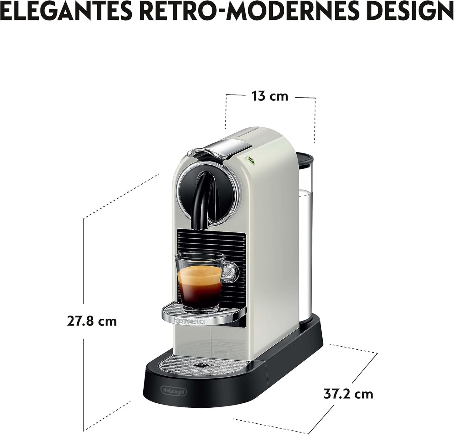 EN167.W Citiz Kaffeekapselmaschine mit Energiesparfunktion, Citiz / Weiss