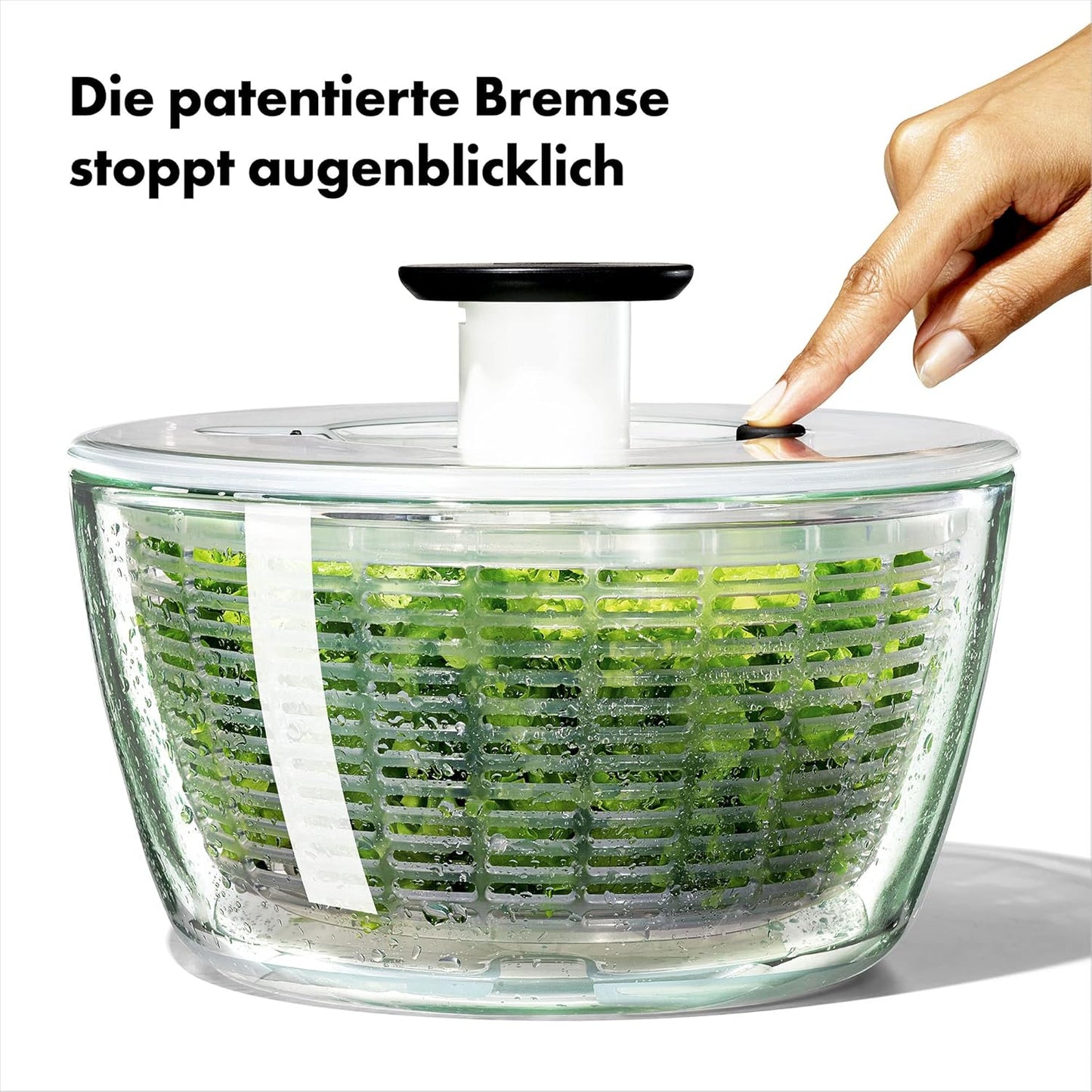 Good Grips Salatschleuder, Glas - Gross