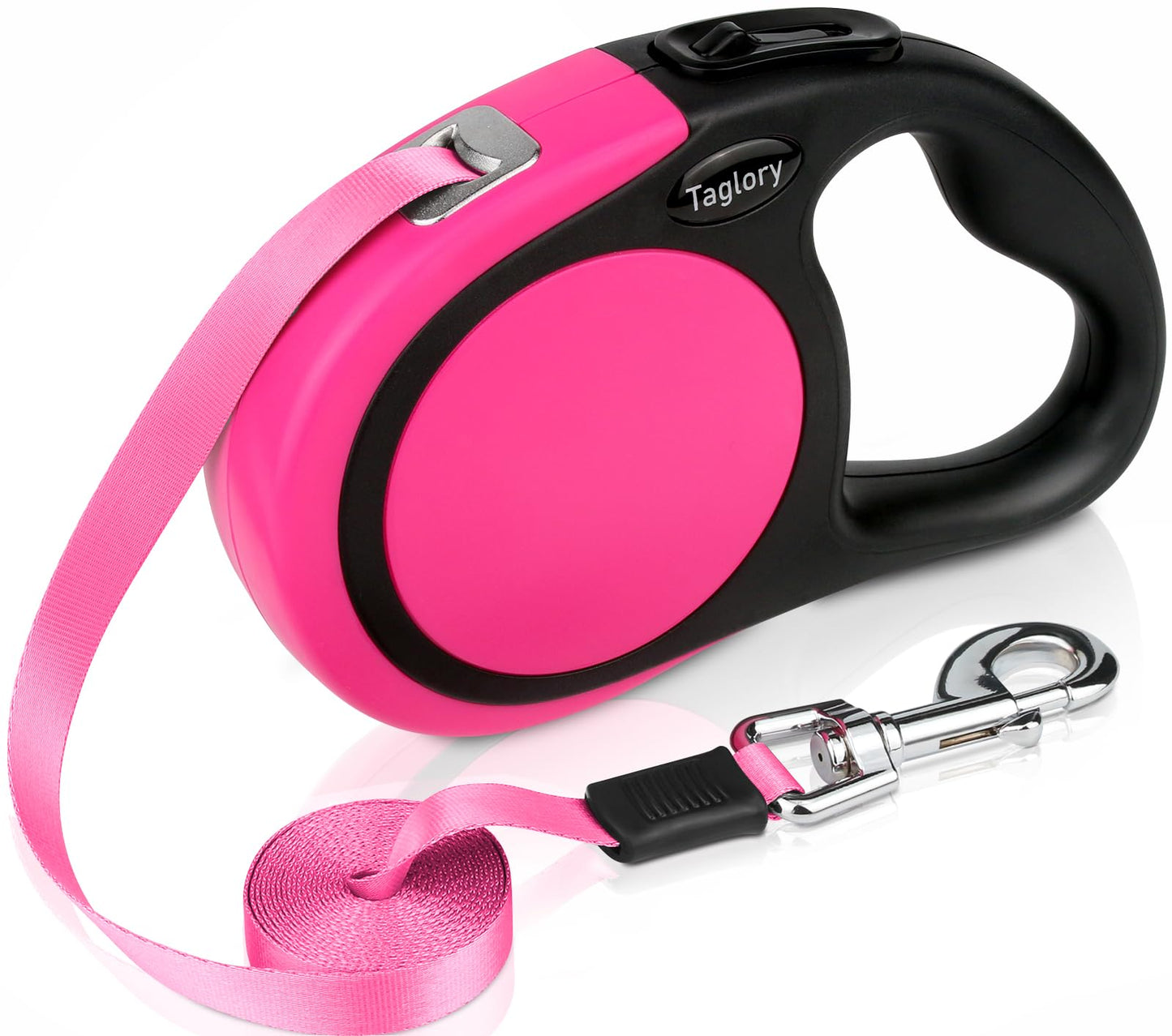 Rollleine für Hunde, Gross Rosa