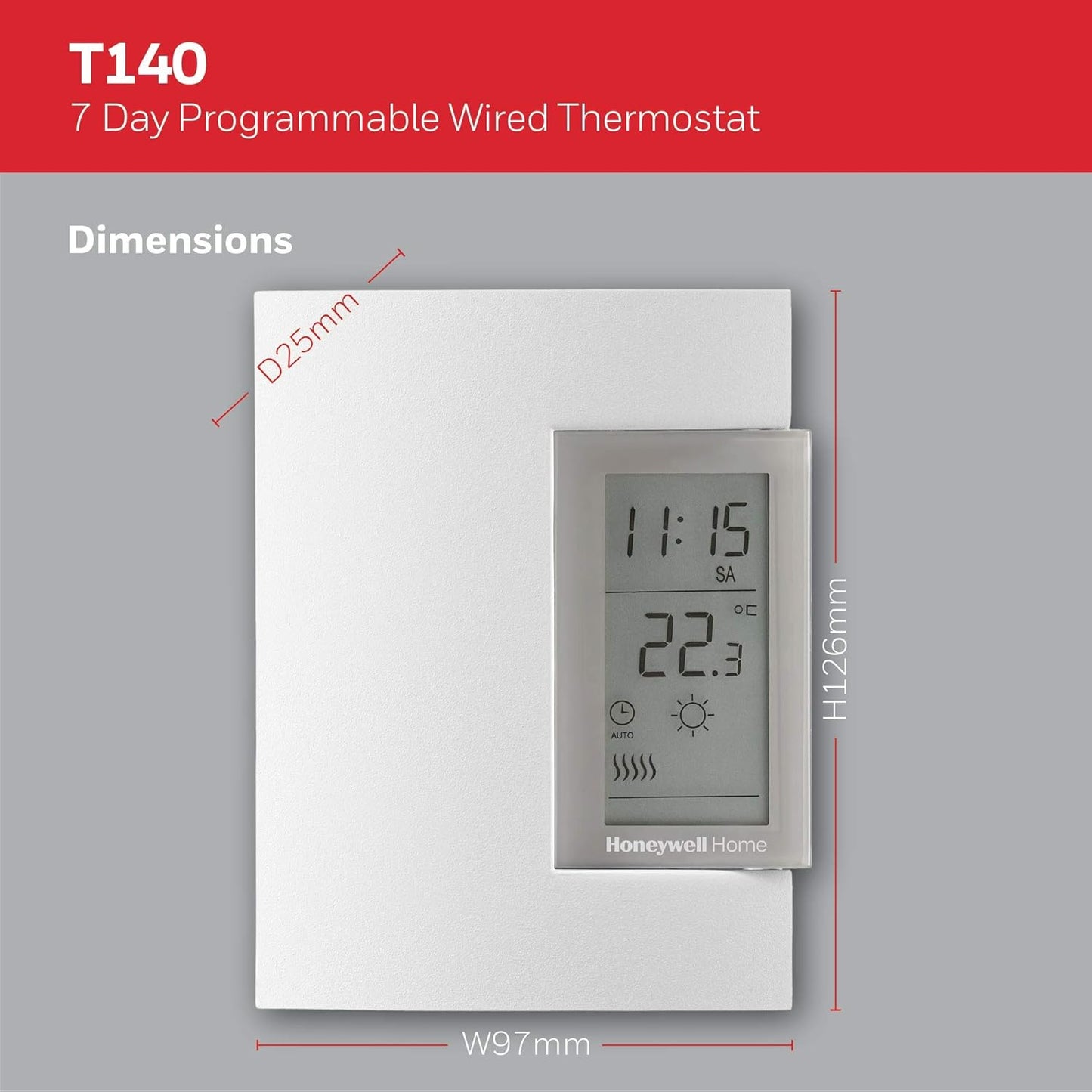 Programmierbarer Thermostat, 7-Day Programmable