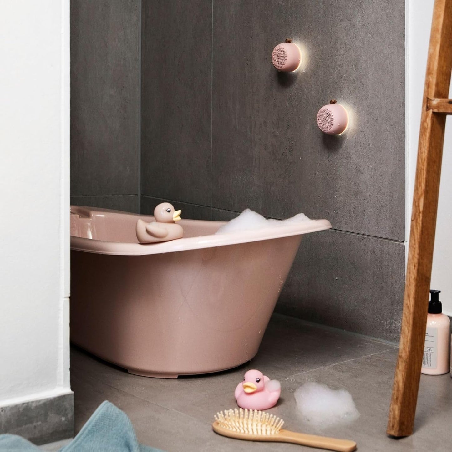 Alight - Magnetischer Bluetooth Lautsprecher mit Licht, dusty rose