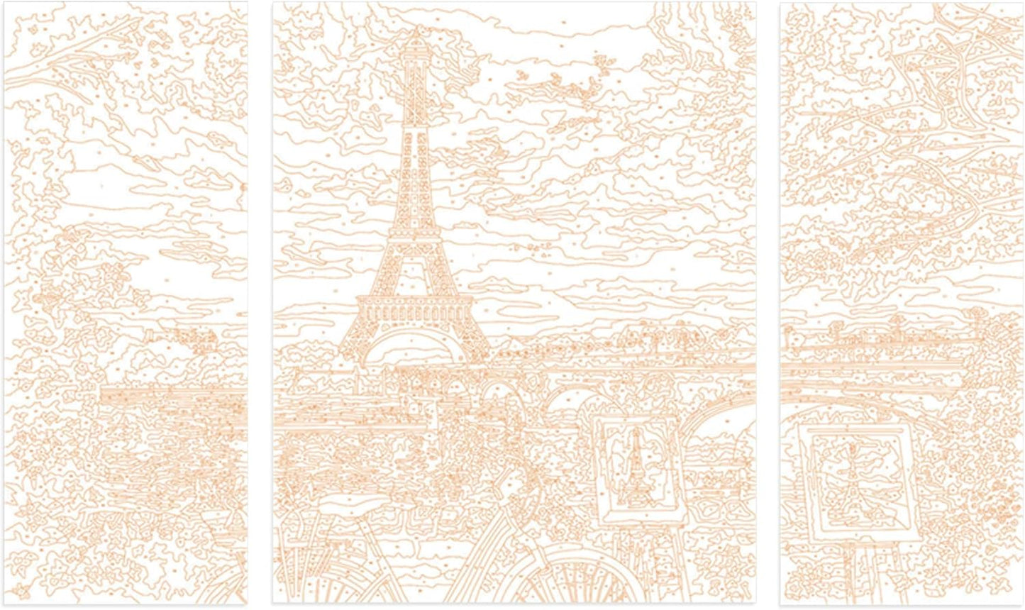 CreArt Paris Reflections Malen nach Zahlen, Neue Version