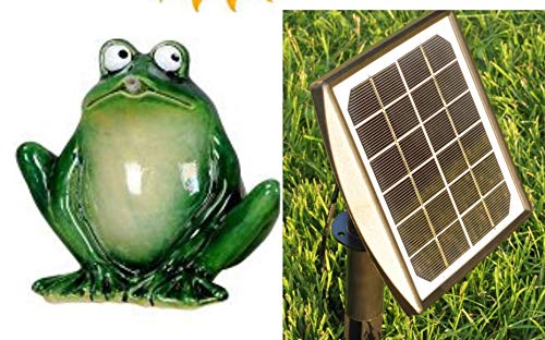 Solar-Wasserspeier Frosch