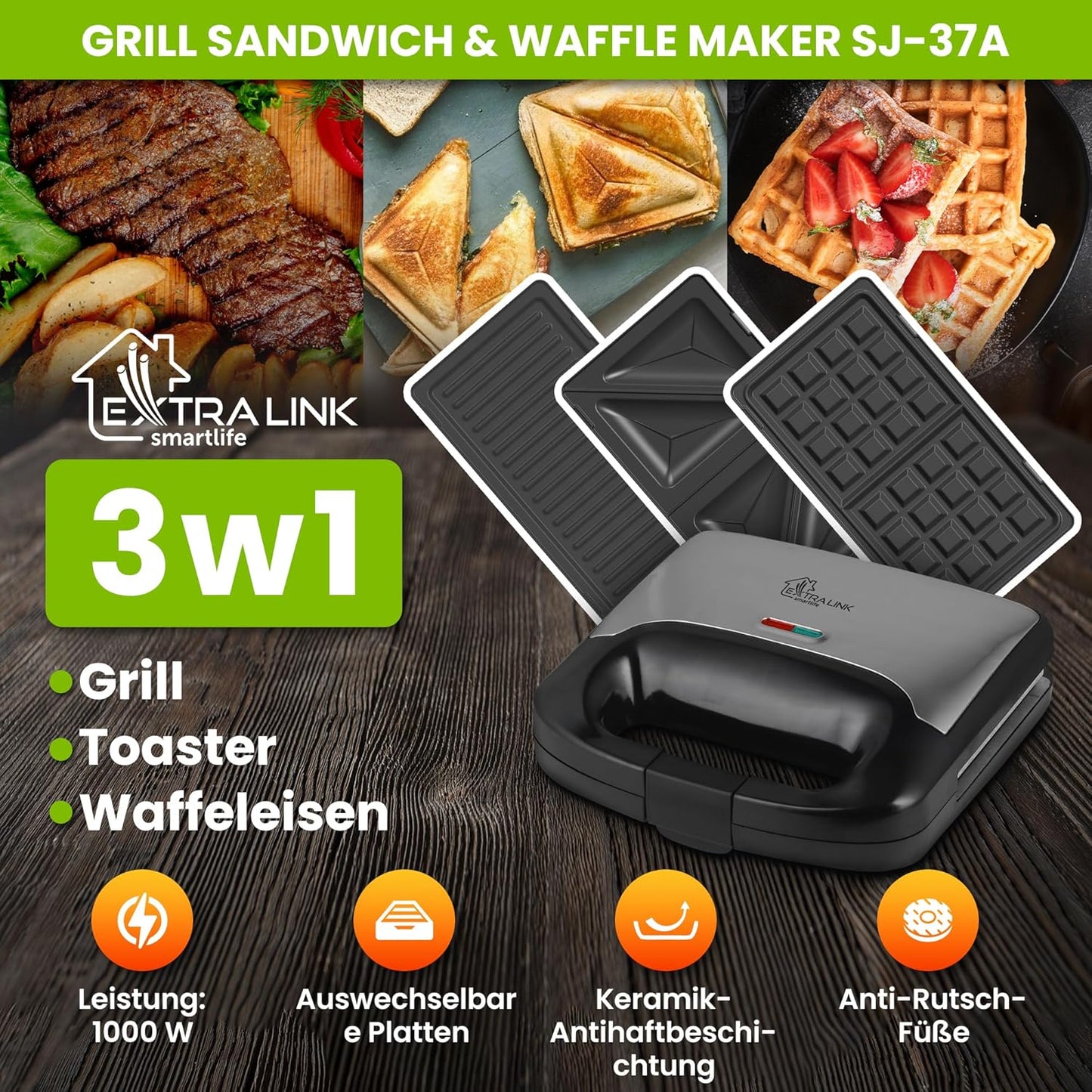 3 in 1 Toaster
