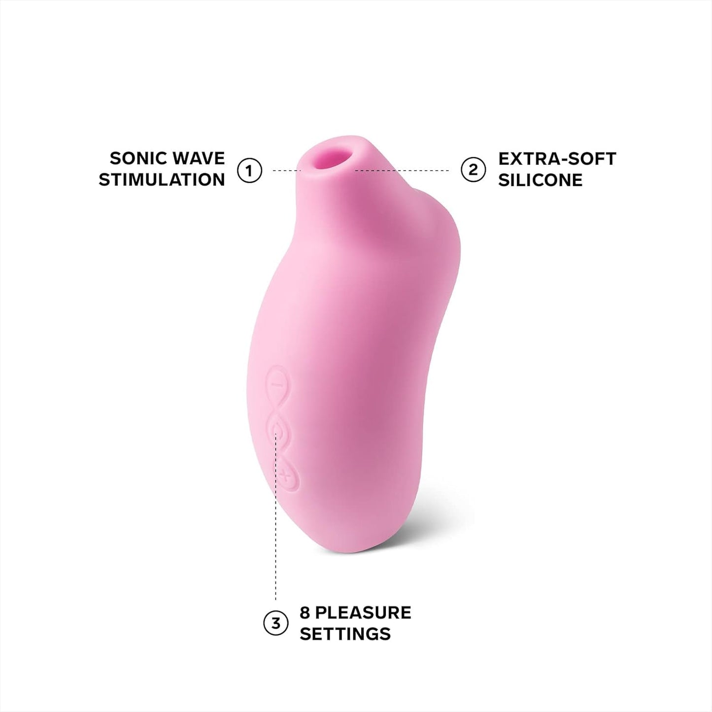 Sona Druckwellenvibrator, Pink