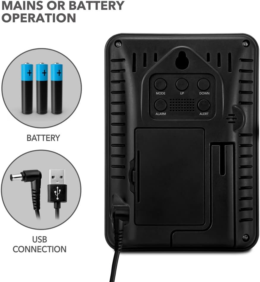 CO2 Messgerät BZ26 Luftqualitätsmonitor, Mit Wohlfühlindikator