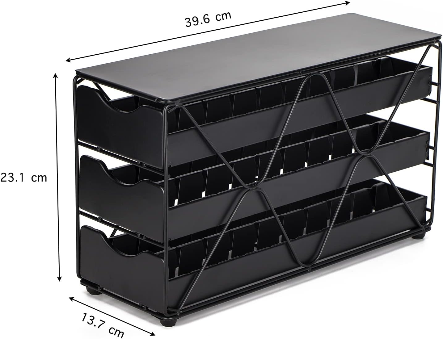 Kaffeepads Halter für Nespresso Vertuo, 3 Tier