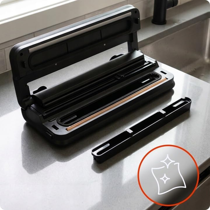 Vakuumiergerät mit Folienspender & Cutter, 6 Modi