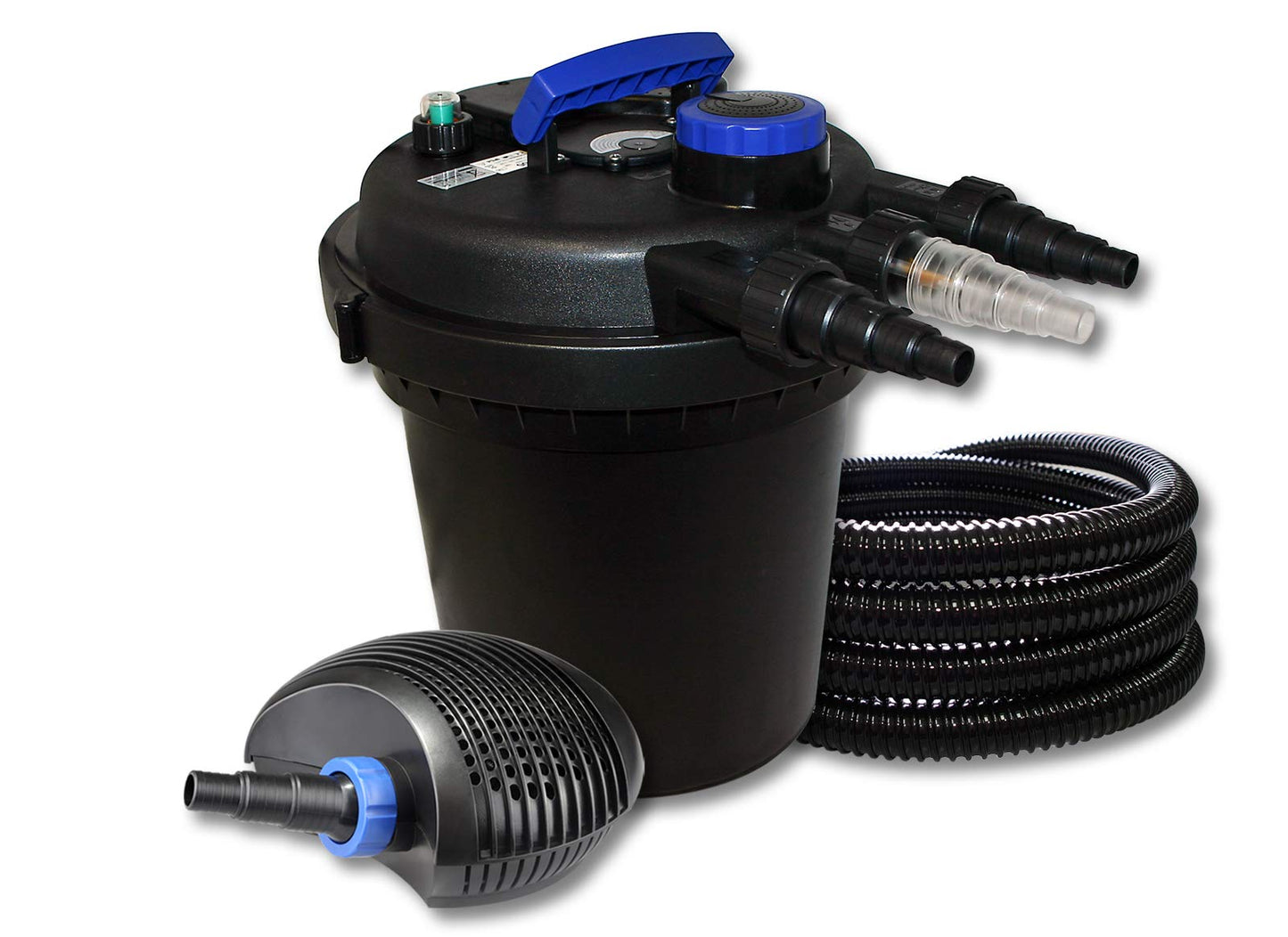 CPF-180 Teichdruckfilter-Set mit UV-C Klärer und Pumpe