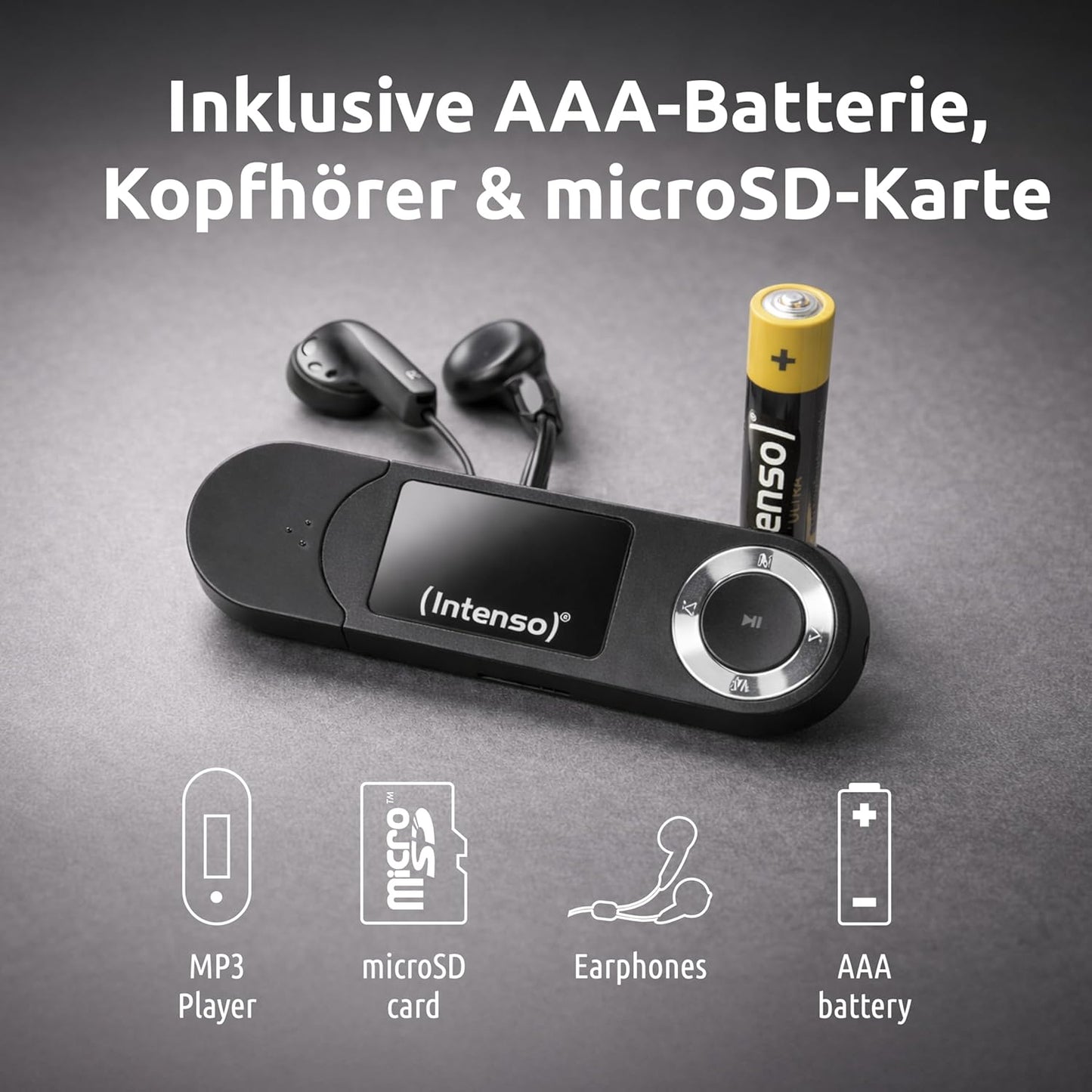 Music Walker MP3 Player mit LCD, 64 GB