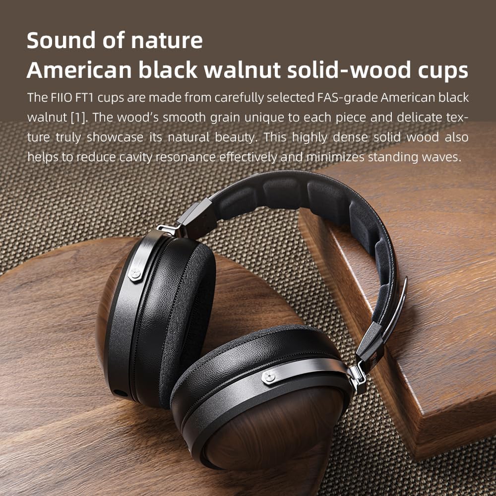 Over-Ear-Kopfhörer FT1, Schwarz