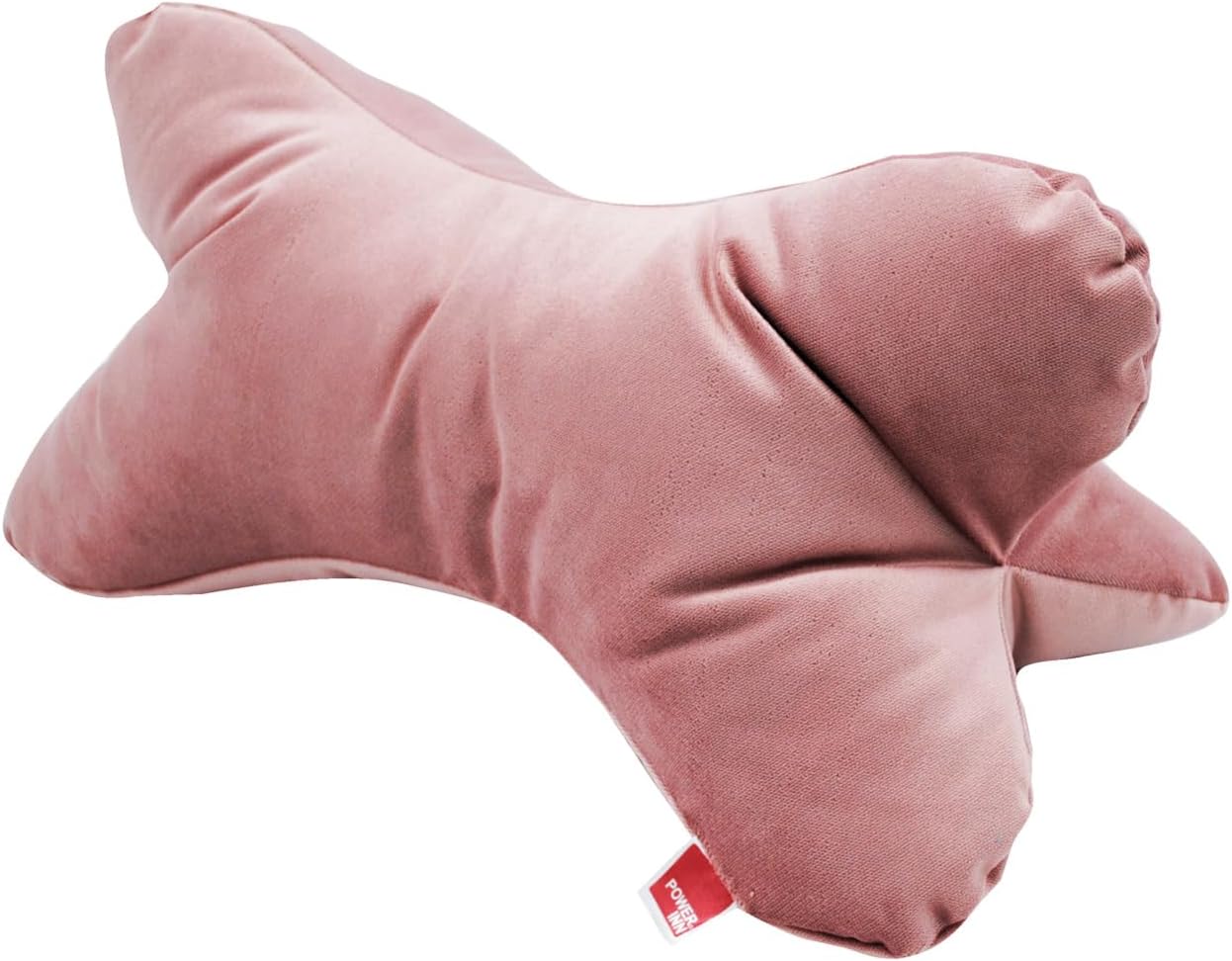 Leseknochen aus Samtstoff, Altrosa-samt Polyester