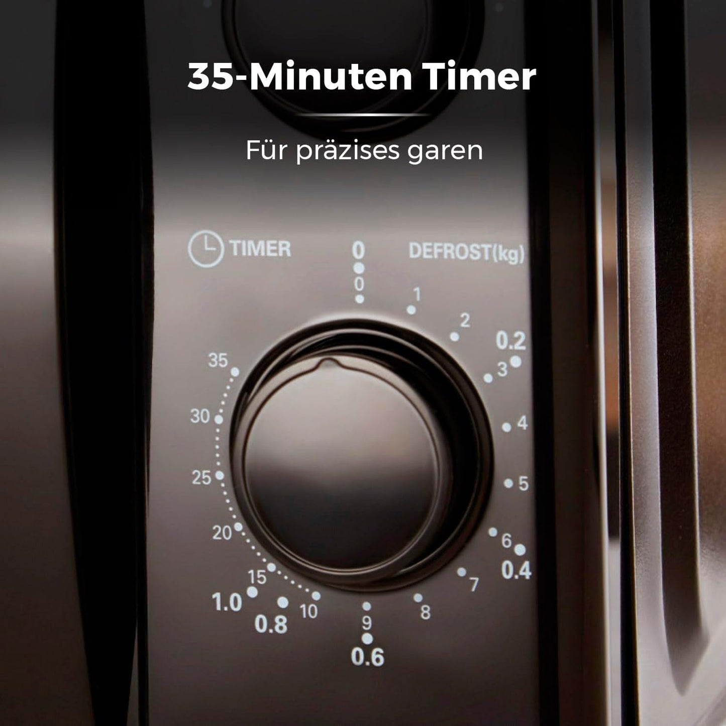 Mikrowelle T24034BLK, Schwarz