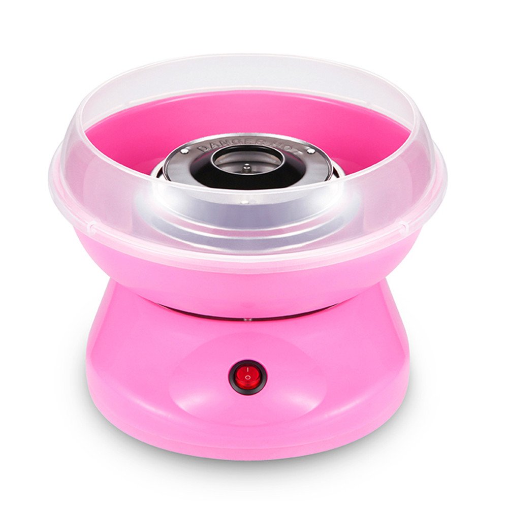 Mini Zuckerwattemaschine 220V 450W, Rosa