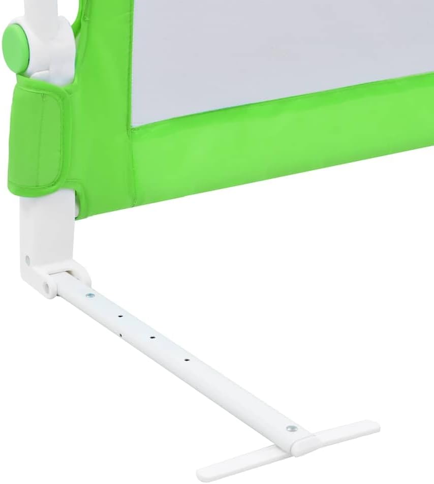 Bettschutzgitter für Kinderbett 120x42 cm, 120 x 42 cm Grün