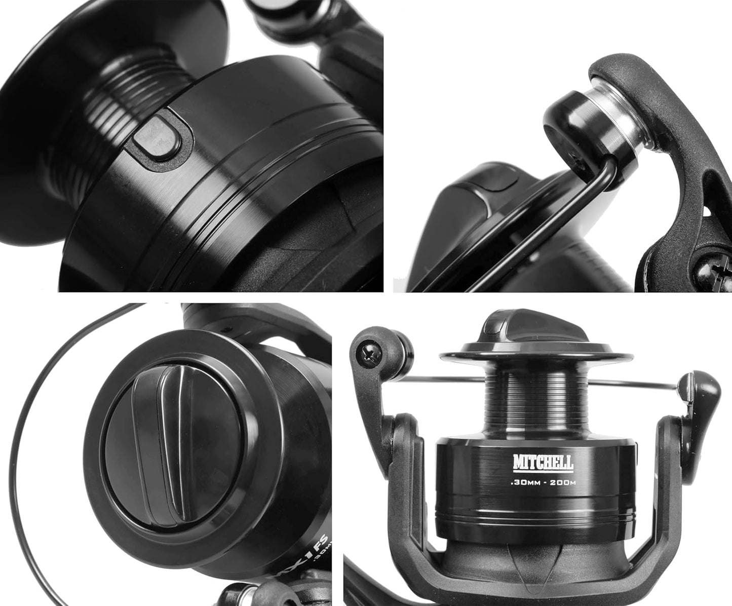 Freilauf Angelrolle MX1 FS 400 für Spinnfischen, Not spooled / 4000