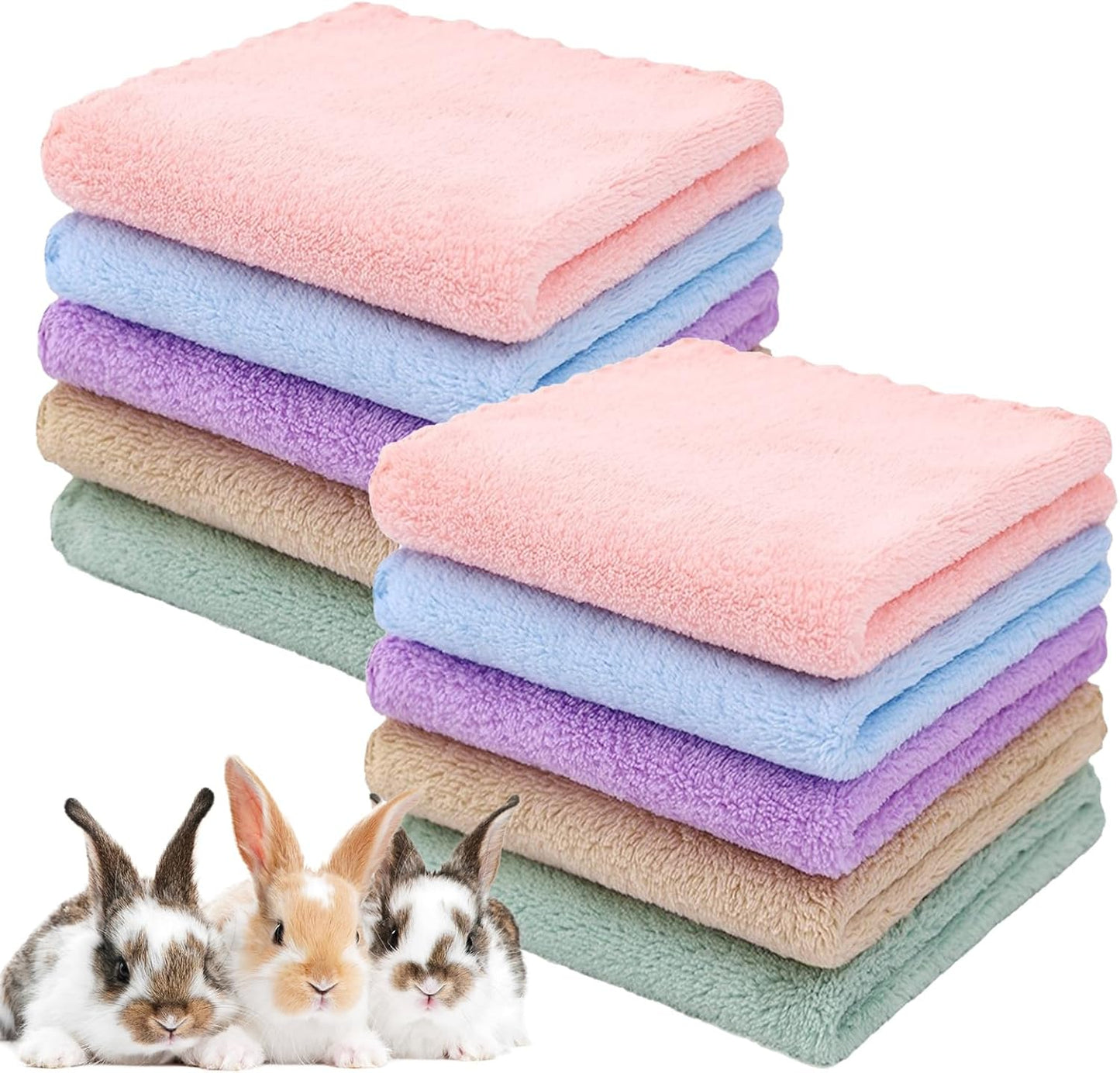 10-teiliges Haustierdecken-Set für Kleintiere