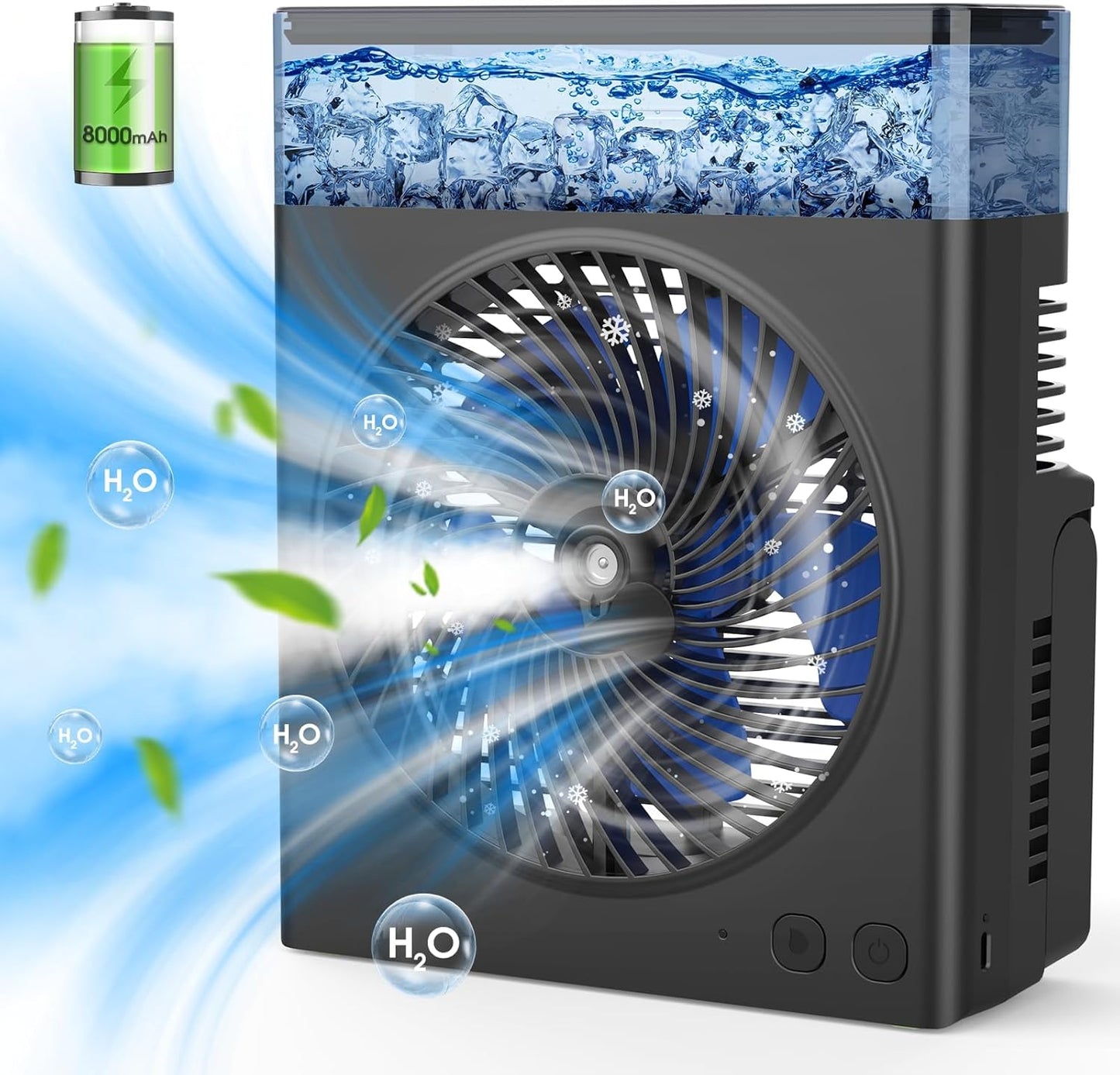 Nebel-Ventilator, Black