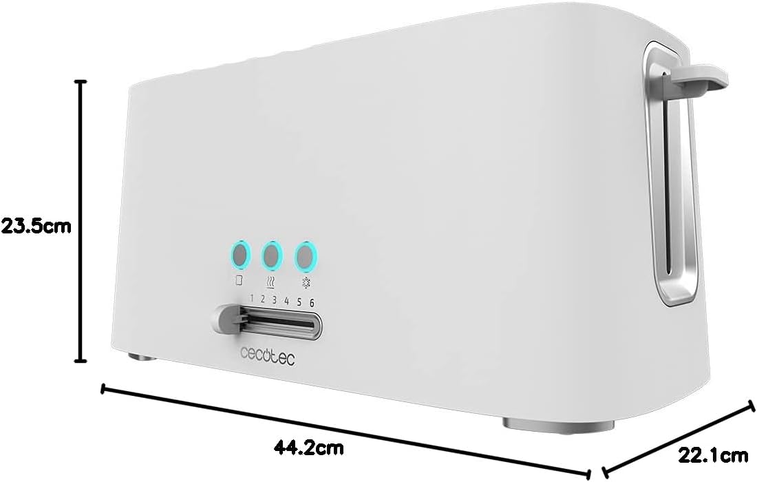 Toast&Taste 9000, Toast&Taste 16000 Extra White 2 Längere Schlitze | Weiß